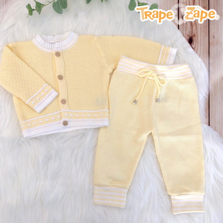 Conj de linha Tijolinho- Amarelo